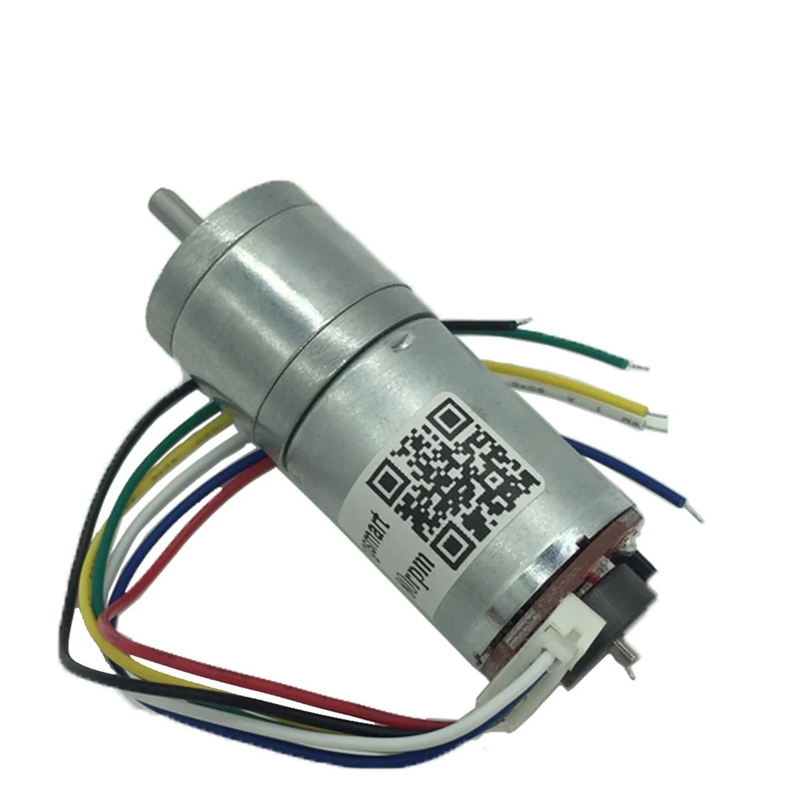 JGA25-371 silnik elektryczny z odwróconą regulacją prędkości 12 V DC enkoder motoreduktora 18-1930 obr./min, kompatybilny z 1 szt. (46 obr./min, 24 V)