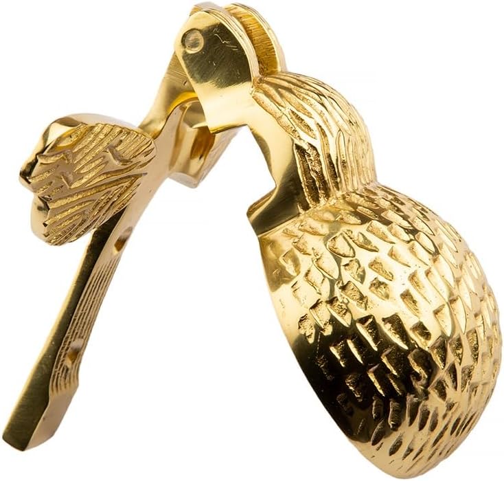 Bumblebee Door Knocker, Solid Brass (Golden)