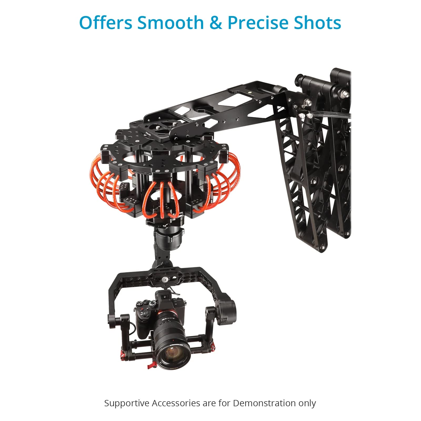 Piastra Di Montaggio Proaim Per Testa Pan-Tilt - In Alluminio CNC Per Gru A Forbice, Modello AP-PTP-SCSR - Foto 8