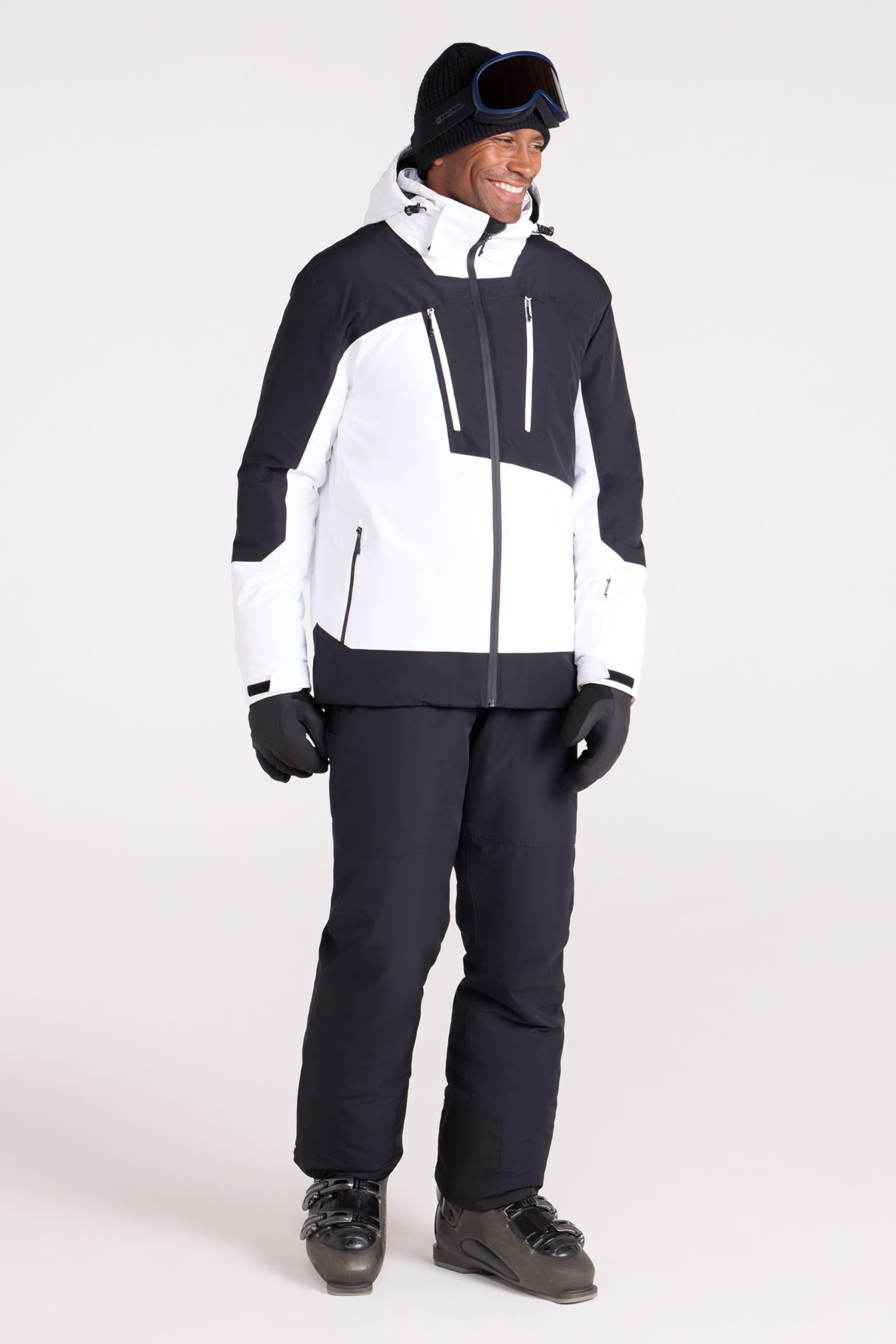 Mountain Warehouse Supernova Herrenskijacke - Warme, atmungsaktive, wasserdichte und wattierte Jacke, thermisch getestet bis minus 30 °C - Ideal im Winter