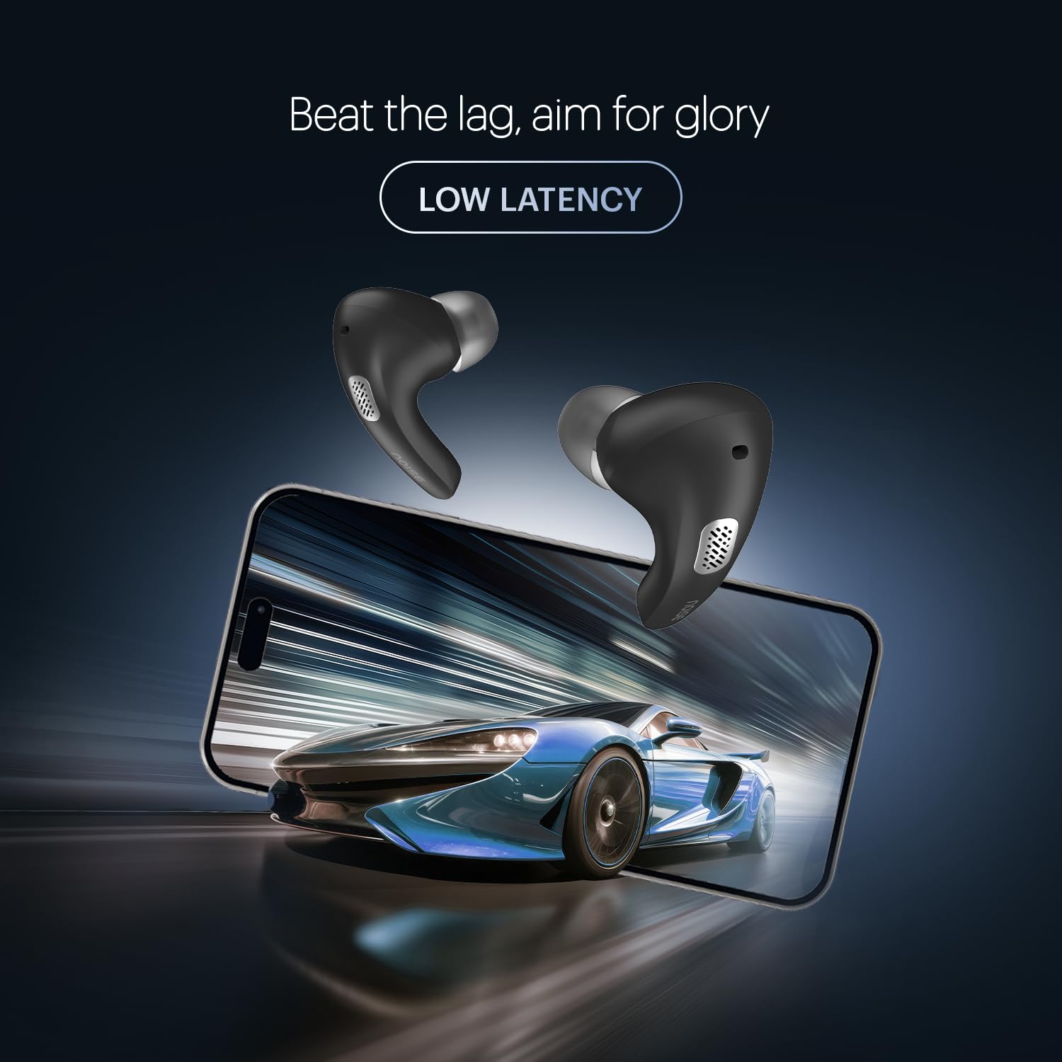 Noise Newly Launched Buds E1 V2 in-Ear Truly Wireless Earbuds with Pebble Grain Design, 35H of Playtime, Quad mic ENC,10mm Driver, Low Latency, BT v5.3 (Dune Beige) — Amazon image 9