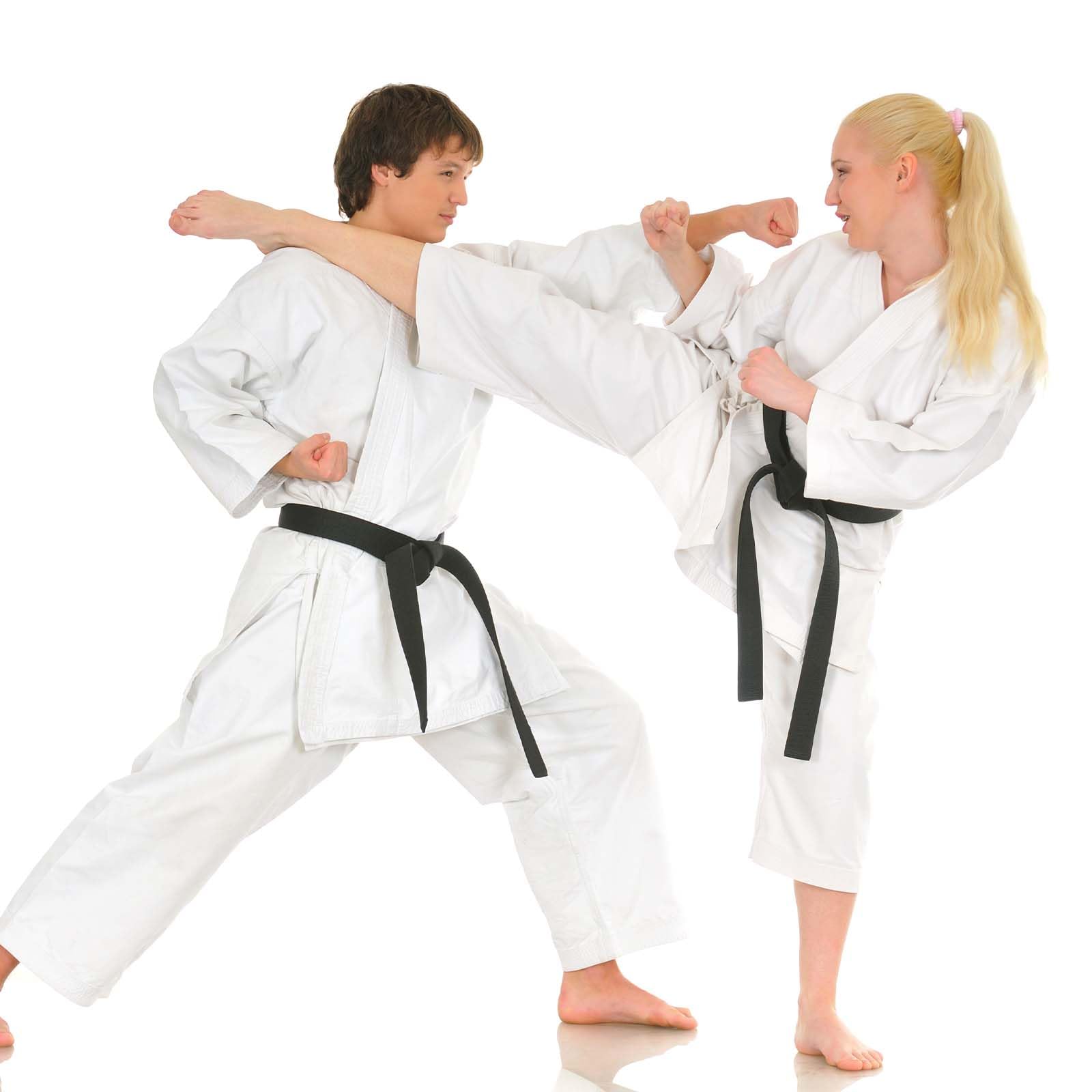 CIATBYYJ Ceintures noires à double enroulement de 280 cm en mélange de coton et de polyester durable pour arts martiaux pour karaté, judo, taekwondo, karaté pour enfants et adultes, ajustement