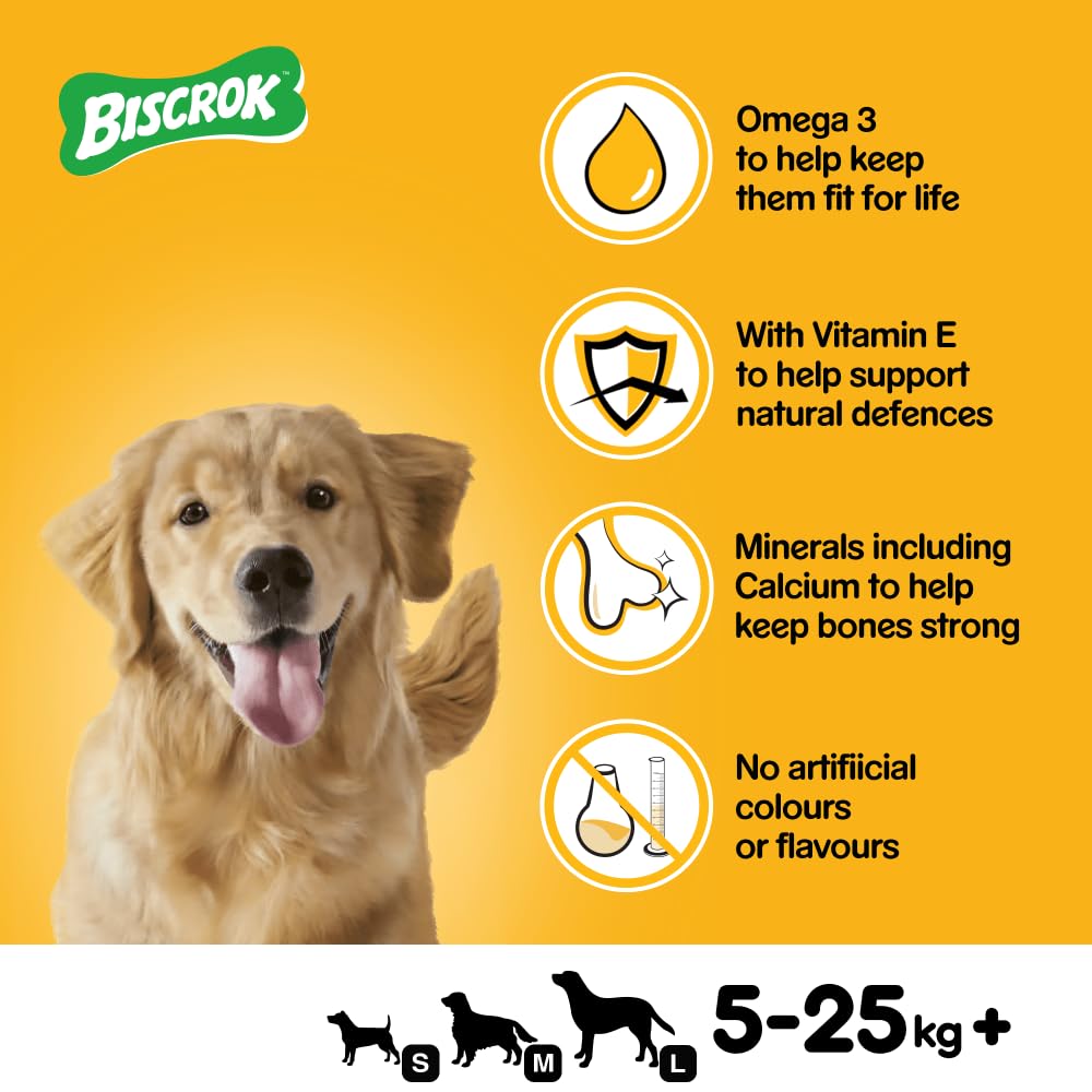 Biscrok Gravy Bones 400g - Original Dog Treats for Strong Bones - Crunchy Dog Biscuits with Delicious Gravy Coating - Ideal for Treating - Rewarding and Training your Dog - Homora - (Pack of 2) - Image 4