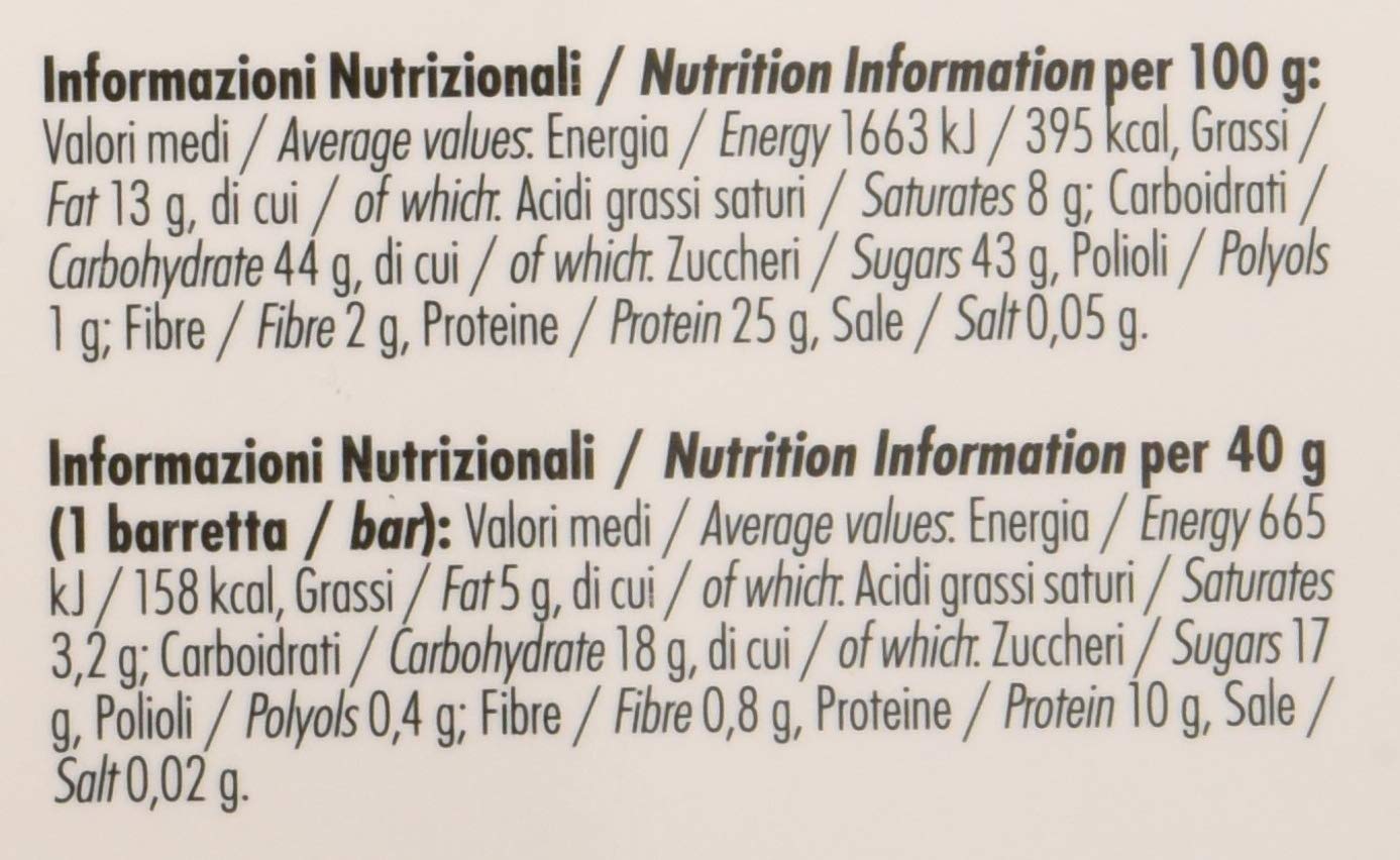 Protein+ - Barretta Proteica al 25% Ricoperta di Cioccolato Fondente (Box 24 barrette, Cocco)