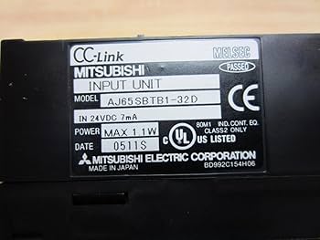 MITSUBISHI AJ65SBTB1-32D 24 VDC, 32 INPUTS, 45 MA, ONE Wire