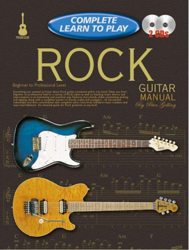 Progressive Complete Learn To Play Rock Guitar Guitar Book & Audi