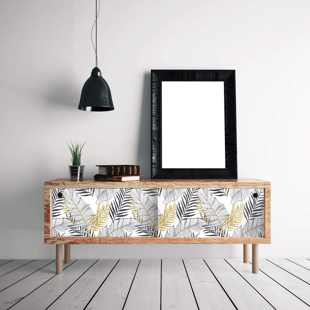 Zelfklevende plakfolie, meubelfolie, hout, eiken, decoratieve folie