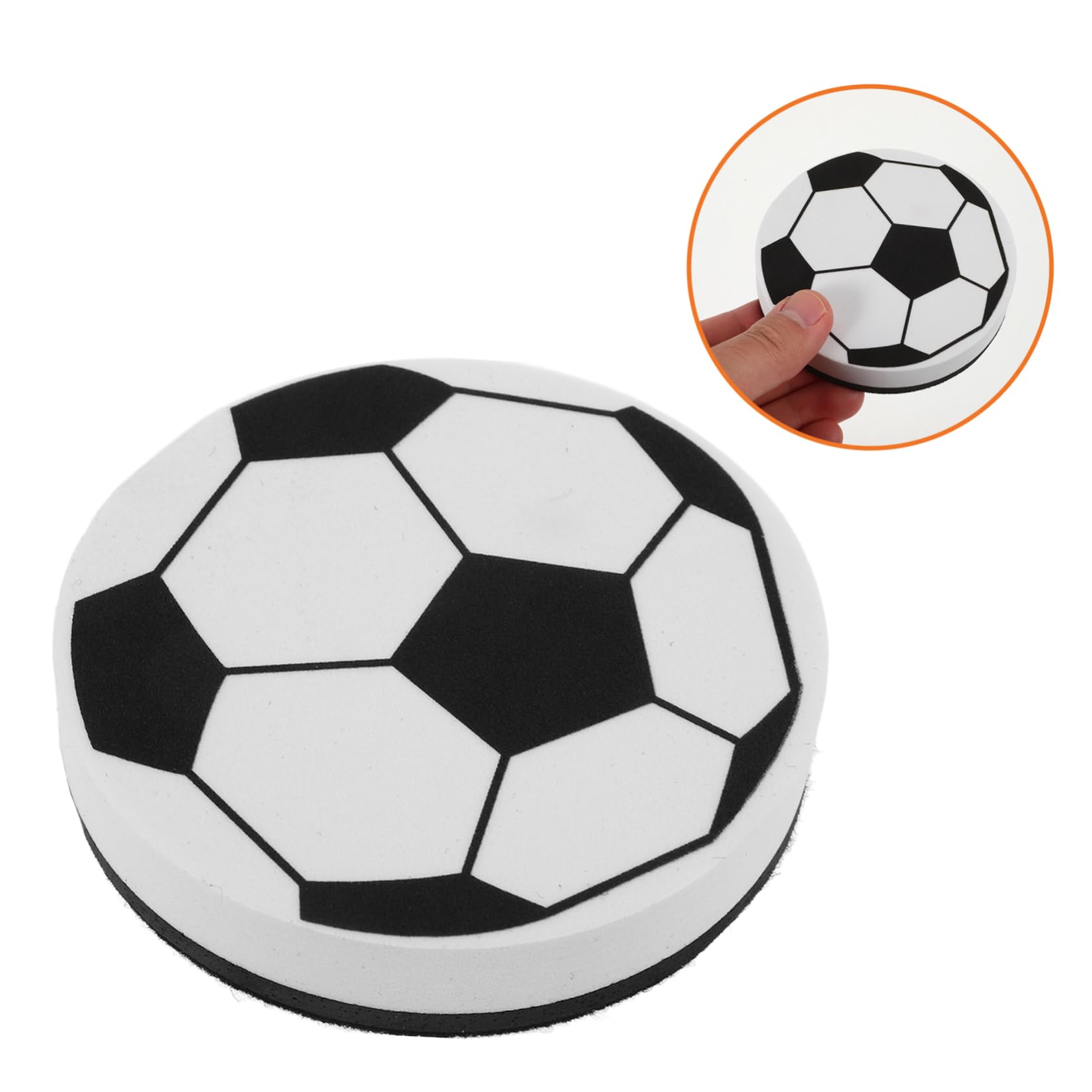 NUOBESTY 18stücke Magnetische -whiteboard-radierer Kreative Runde Form Für Lehrer Schüler Büro Perfektes Zubehör Für Whiteboards Und Tafelwischen