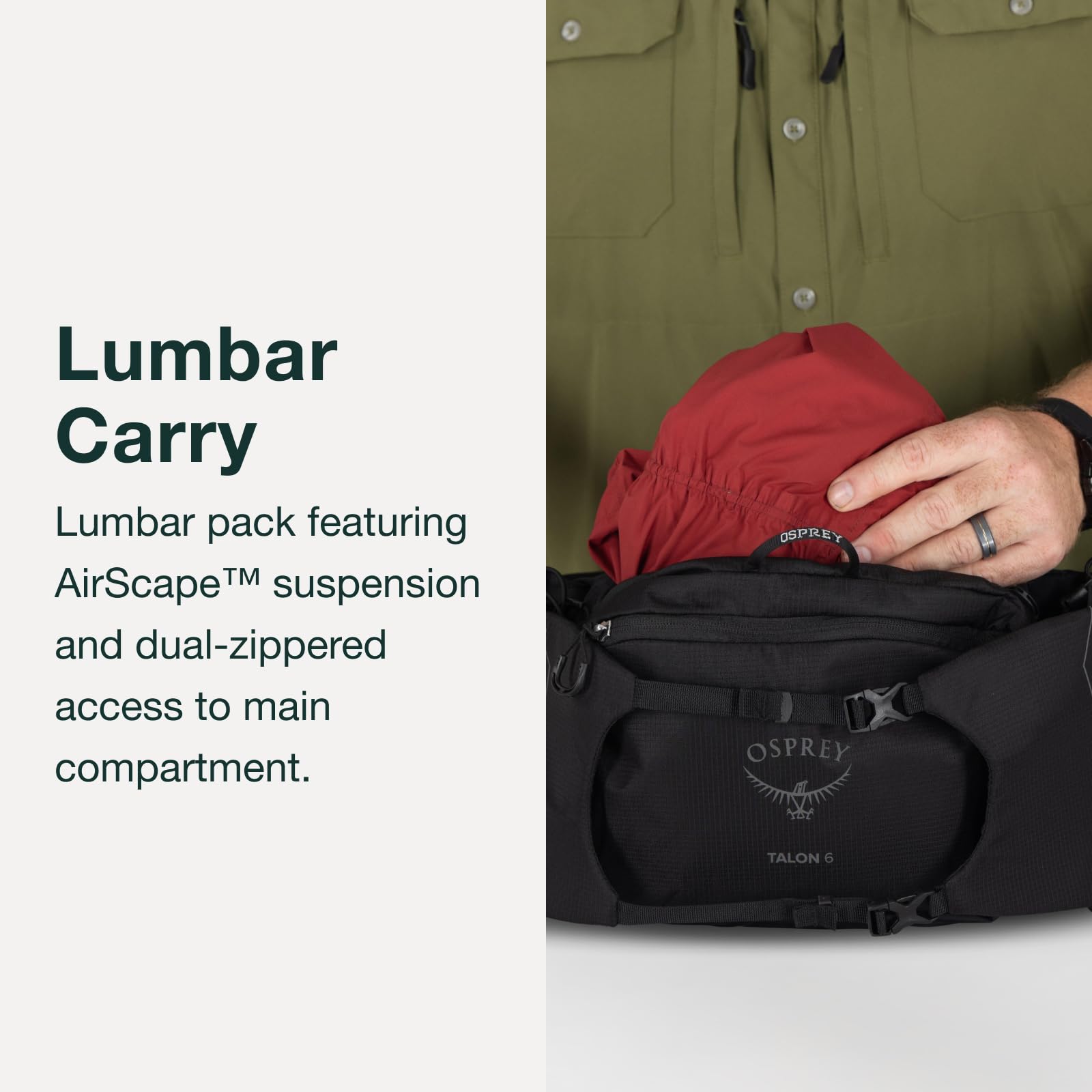 Amazon.com : Osprey Talon 6L Men's Lumbar Hiking Waist Pack