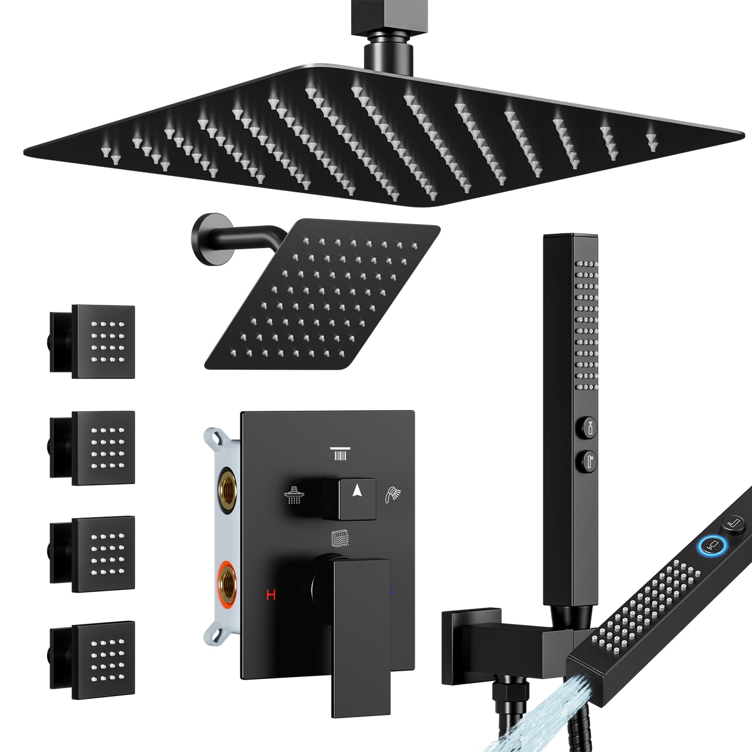 STARBATH Shower System with Body Jets
