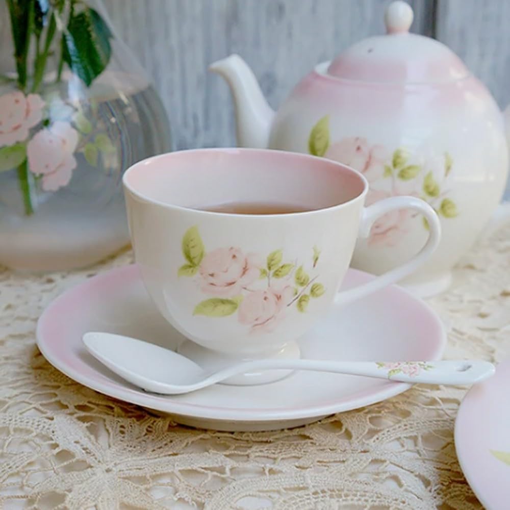 Amazon | イマン ダイアナローズ カップ＆ソーサー アンティーク調