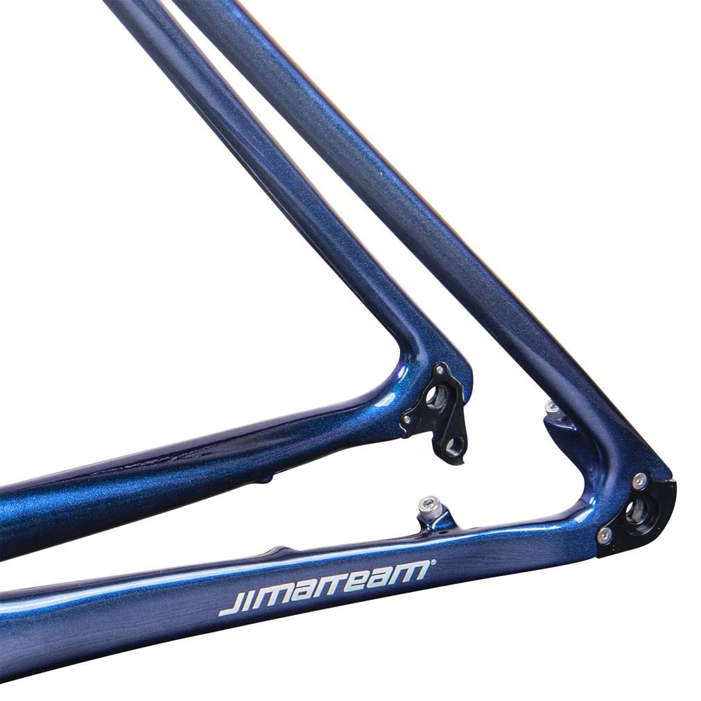 Carbon MTB Rahmen 27.5er 29er Hardtail Mountainbike 15'' 17'' 19'' Scheibenbremse Fahrrad Steckachse 12x142mm Interne Kabelführung (Farbe: Discoloration A, Größe 29 * 15'')