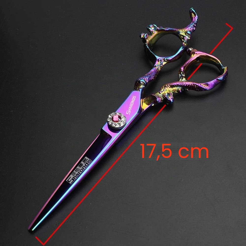 Set di taglio professionale dei capelli da 6 pollici, forbici affilate in acciaio inossidabile(6 pollici -2pc-A)