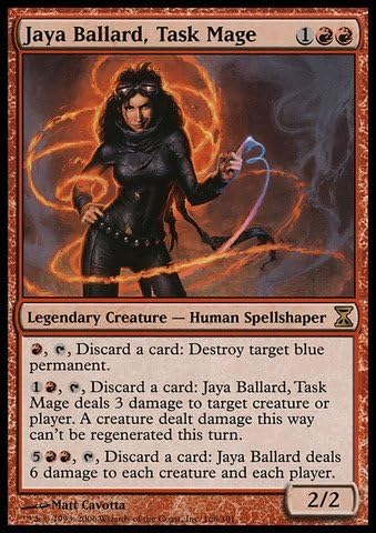 Magic The Gathering - Jaya Ballard, Task Mage - Time Spiral