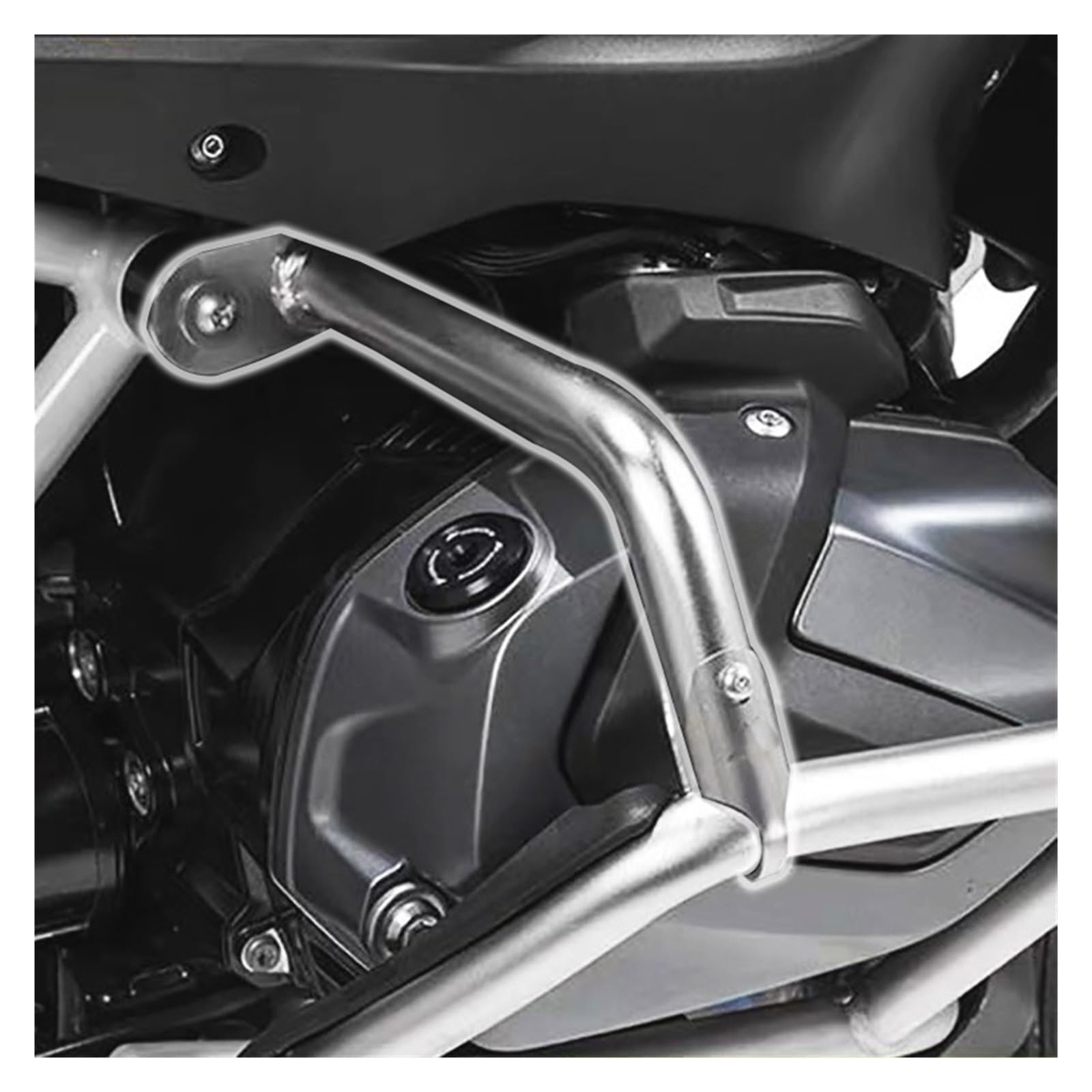 Cadre Moto Pare-Chocs Kit De Renforts De Protection Pour Pare