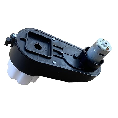 Miniatura 8 de Caja de cambios 12V390 16000RPM con motor de CC, motor RS390 12V con caja de engranajes Niños Paseo eléctrico en piezas de repuesto para automóviles