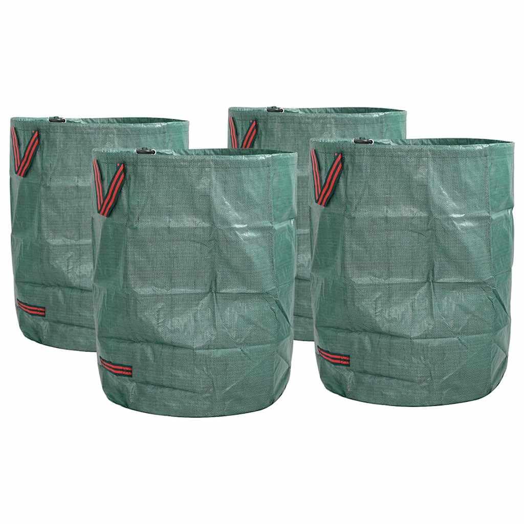 Genérico Sacchi per Rifiuti da Giardino 4 PCS Verde 66 x 66 x 83.5 cm,Verde,1.66kg,42008103