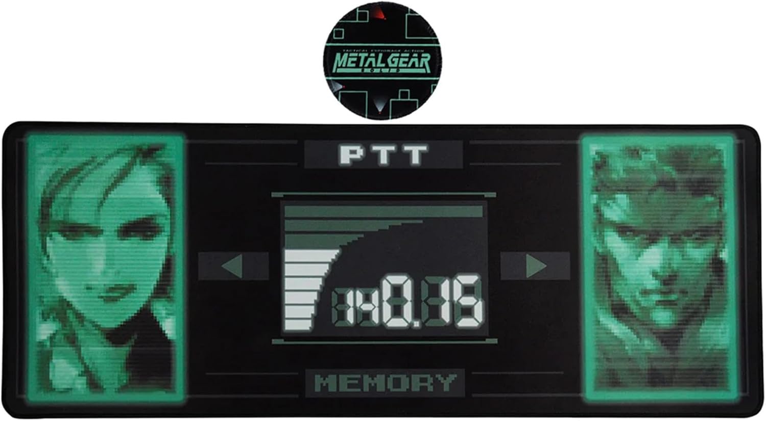 Metal Gear Solid XL Desk Pad and Coaster Set