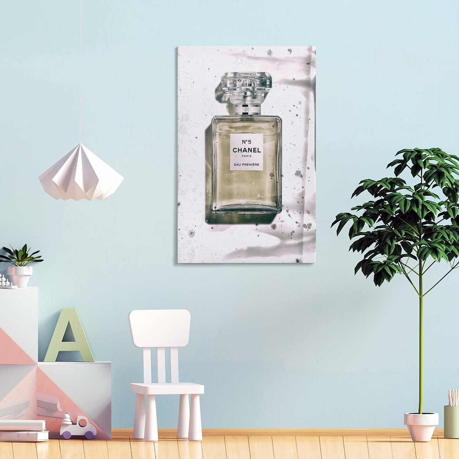 Francfranc シャネルN°5 パフューム 額装 油絵 e5f914dd-304d-4ec1-9f0d-