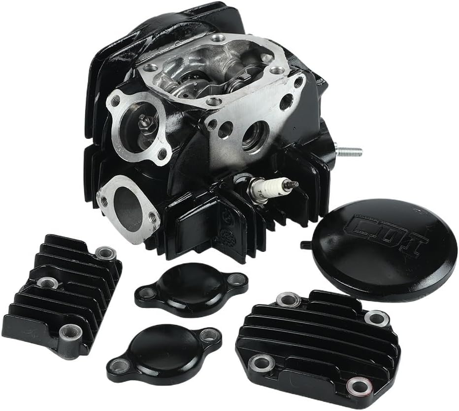 IVYARD Cylinder Head Assembly for 52.4mm Bore lifan for LF 125 125cc 1P52FMI Horizontal Engine Dirt Pit Bike ATV Quad Go Kart