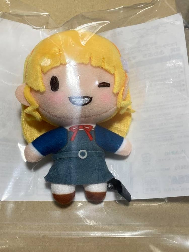 ふわぷち マスコットぬいぐるみ 平安名すみれ グッズ-ぬいぐるみ