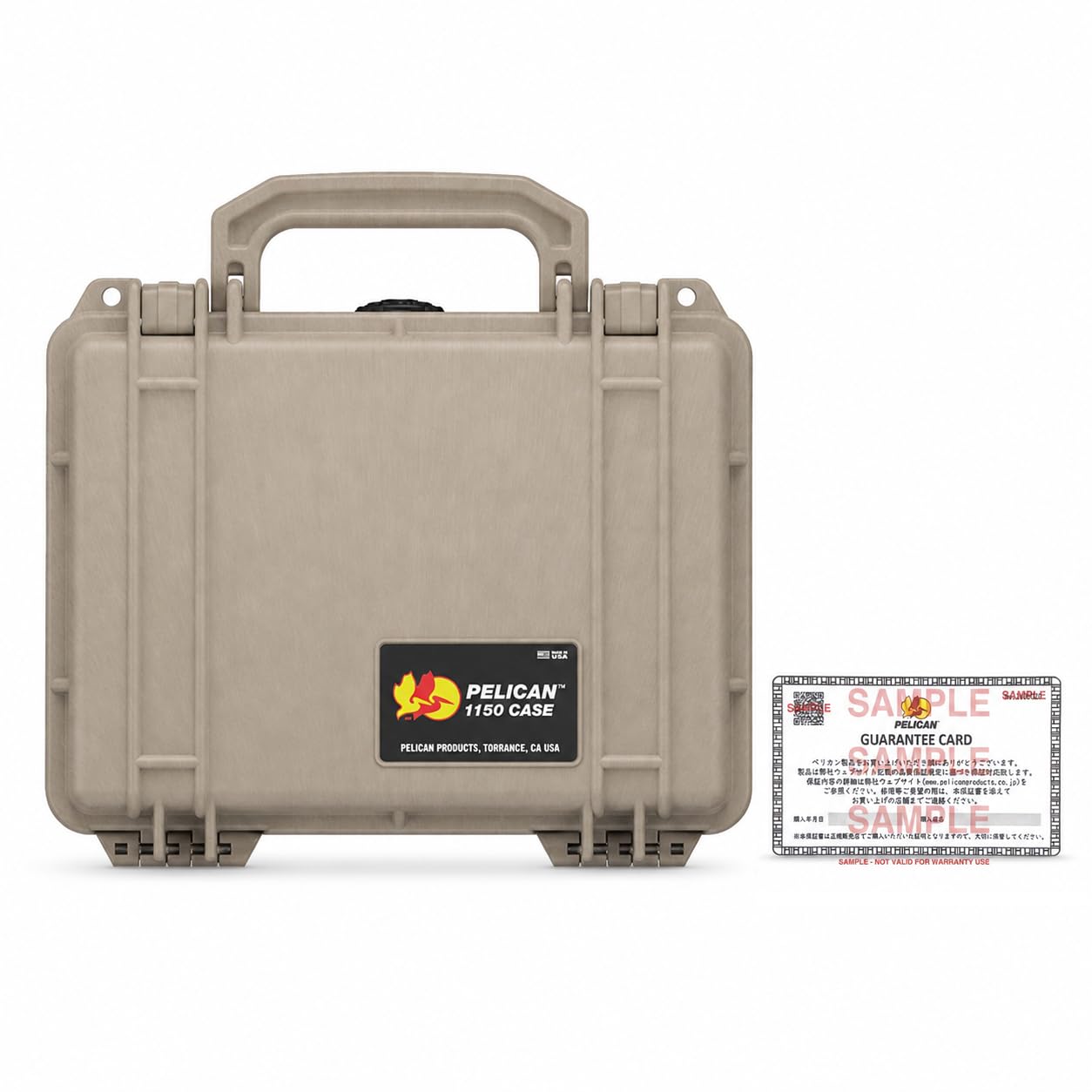 Amazon.com : Pelican 1150 Case With Foam (Desert Tan) | Watertight