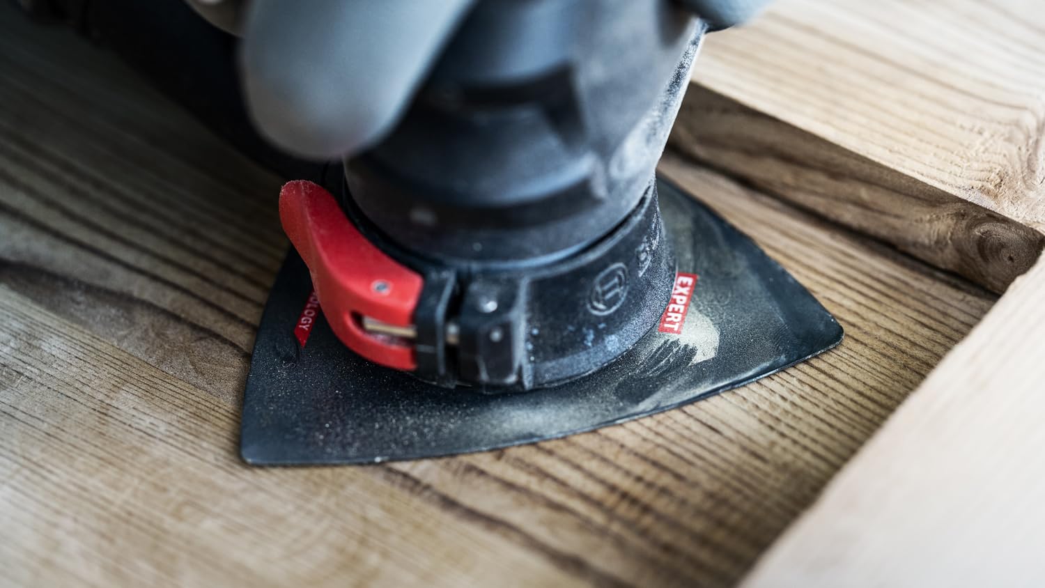 Bosch Professional 1x Hoja de multiherramienta Expert Sanding Plate MAVZ 116 RT10 (para Madera dura, Madera blanda, Ø 116 mm, grano 100, accesorios Multiherramienta)