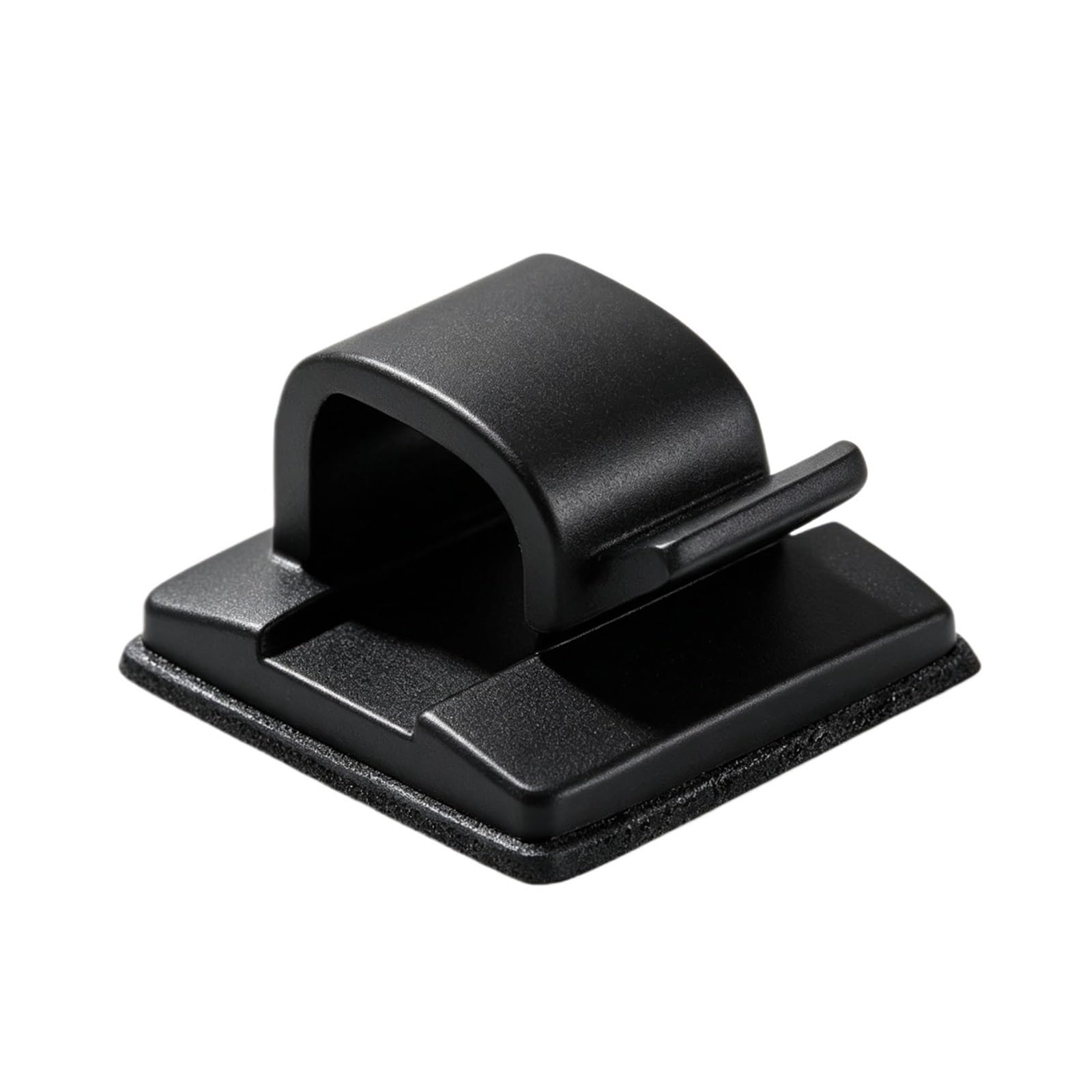 Dpnentv 20Pcs-Black Self Adhesive Cable Clips Wire Holder Cord Fixer For Home Office