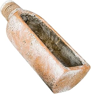 Cabilock Cemento Succulente Planter Vasi A Forma di Bottiglia Decorativo in Calcestruzzo Piccolo di Fiori di Cactus Fioriera Erba Pianta in