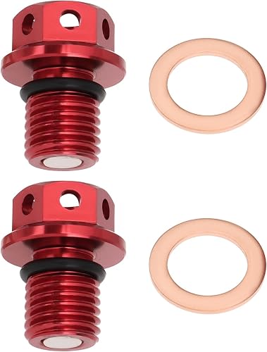 2 Lot Bouchons de Vidange D'huile Magnétiques pour Moteur M VGOL