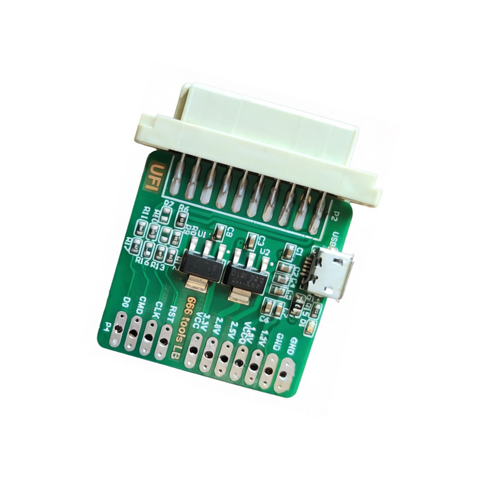 Lecteur de carte adaptateur compact ISP EMMC