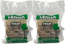 Kit Lenha De Eucalipto Especial 10kg