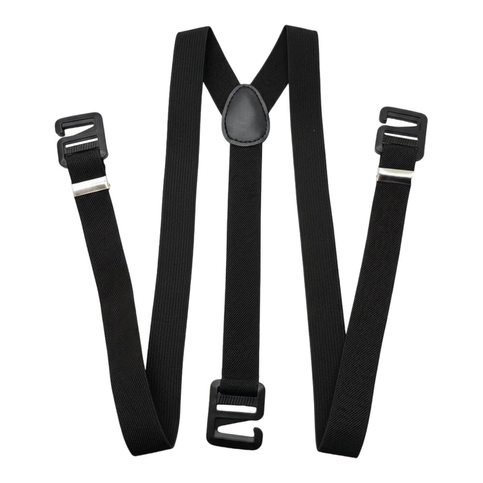 Belt Loop Hook Suspenders Invisible Design Adjustable Elastic Suspenders Vintage Design Adjustable Elastic Suspenders for Hiking, Skiing, Outdoor Black|Clothing Shoes & Accessories| Mens-image-16