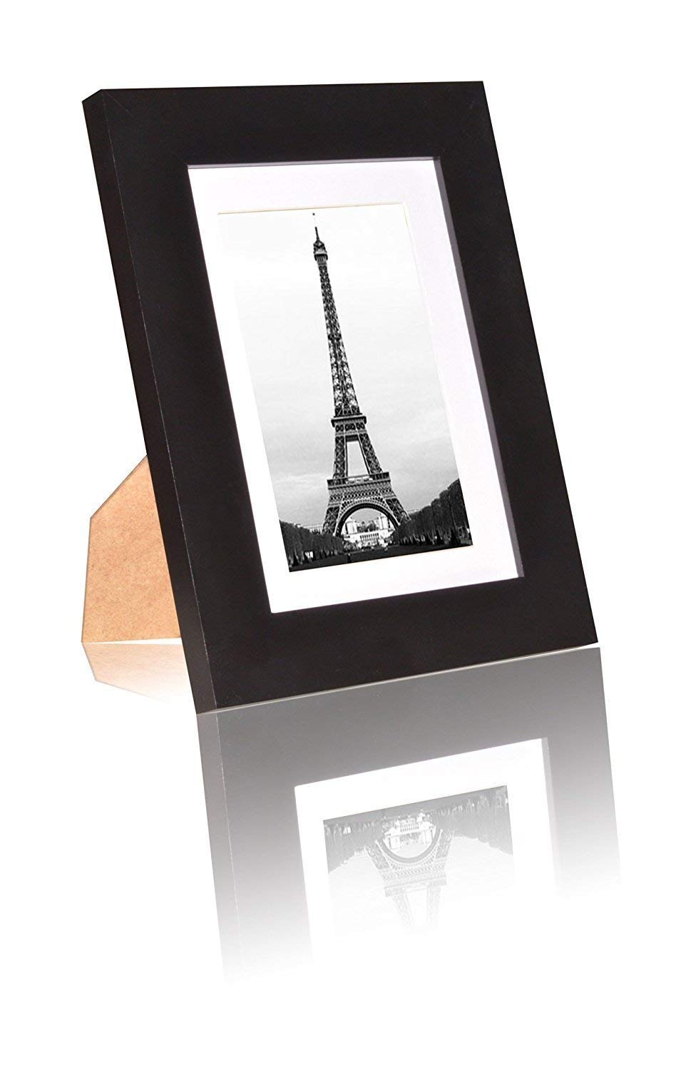 PRINTELLIGENT Synthetic Wall Photo Frame Table Photo Frame. Comes with Hook and Stand Both
