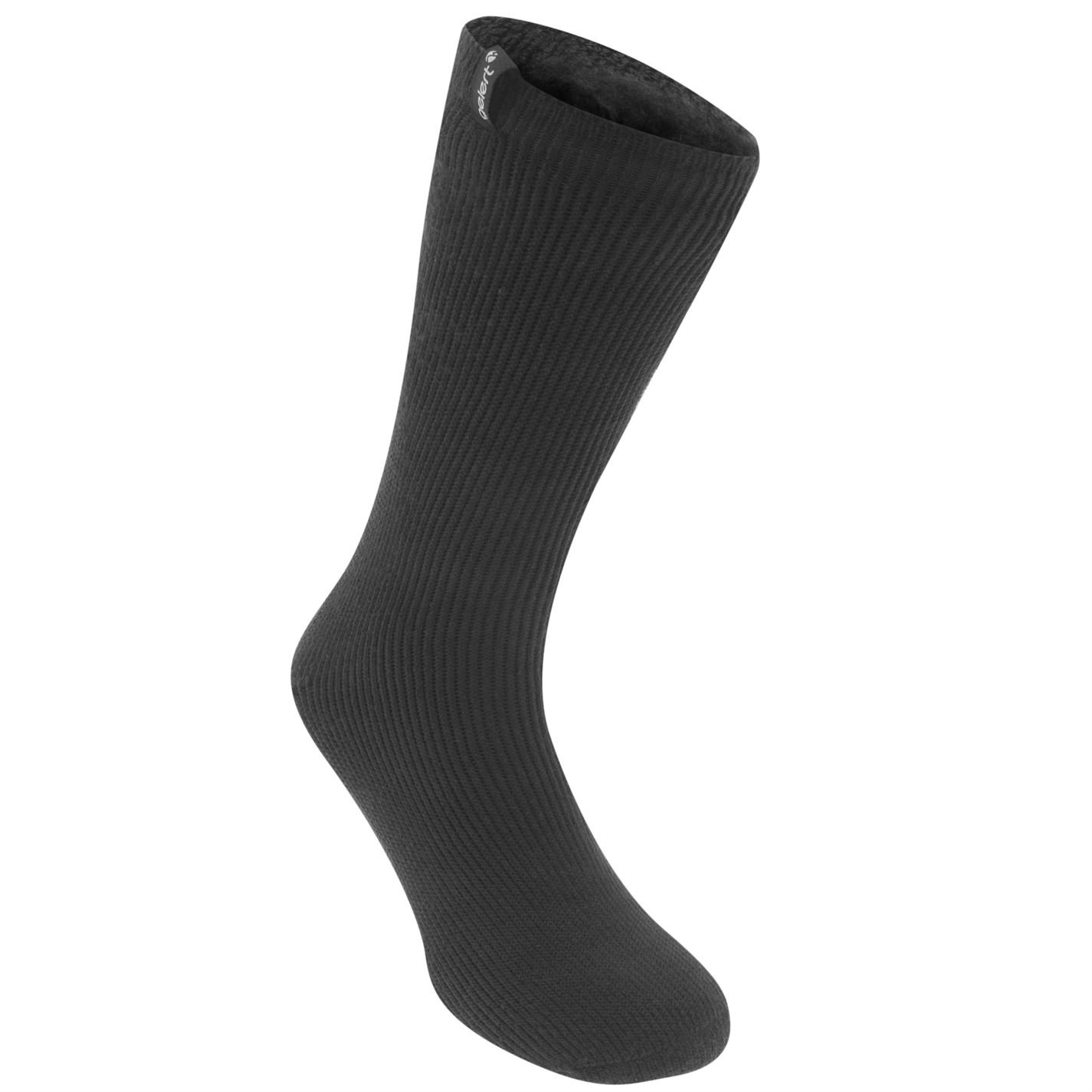 Gelert Womens Heat Wear Socks Black Ladies 4-8