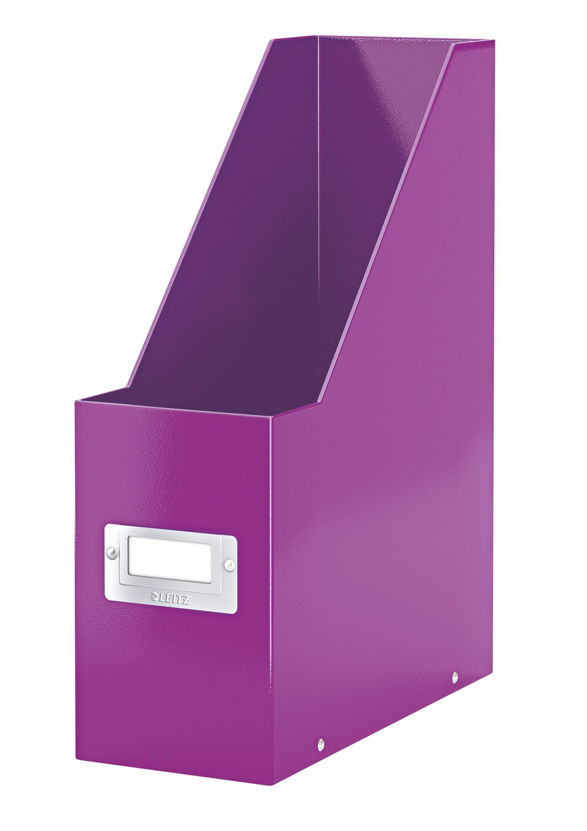 Leitz Wow Click and Store Magazine File - Purple