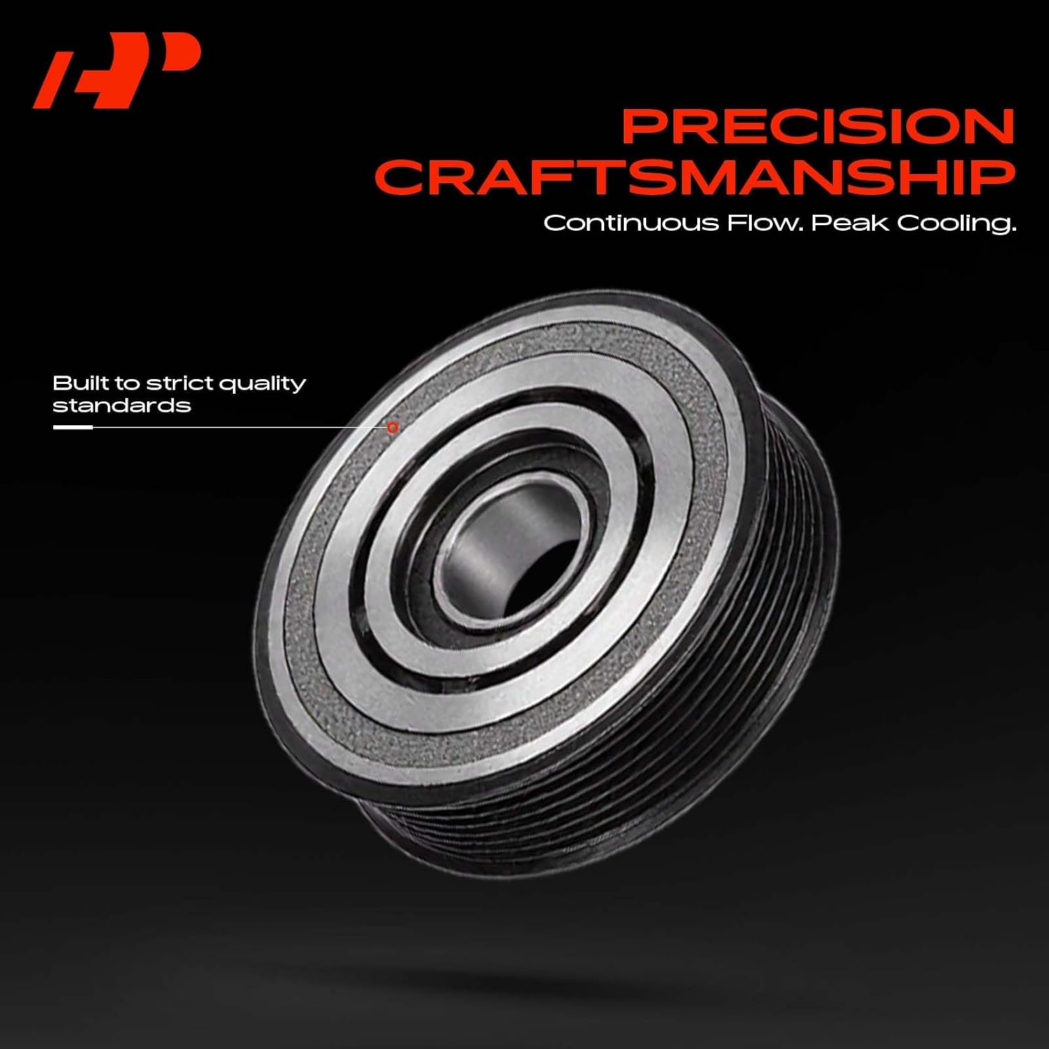 A-Premium Air Conditioner AC Compressor Clutch Kit Compatible with Honda | for Honda CR-V CRV 2002 2003 2004 2005 2006