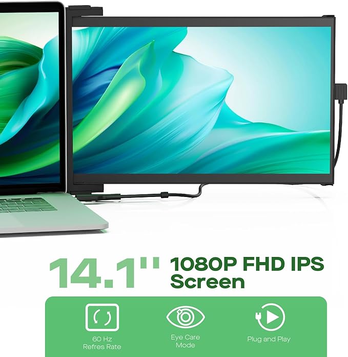 Monitor Extensor 14.1 FHD IPS miniatura 4