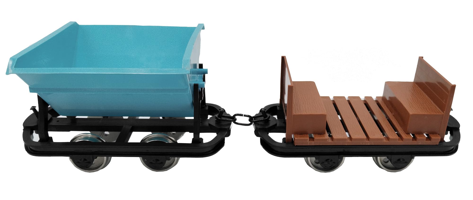 Kipplore Grubenhunt Feldbahnwagen schwarz Spur-G als Bausatz für Modelleisebahn Anlagen