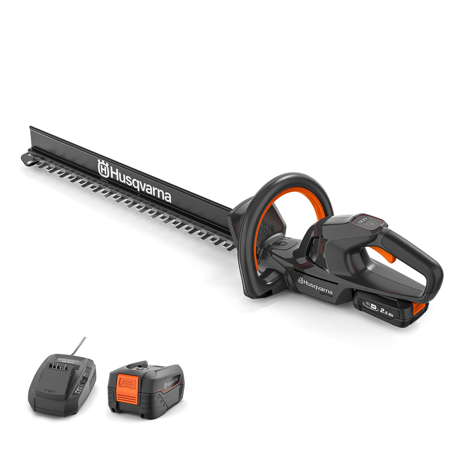 Husqvarna Aspire H50-P4A Taille-Haies sans Fil 18V avec Batterie et Chargeur, Lame 50 cm