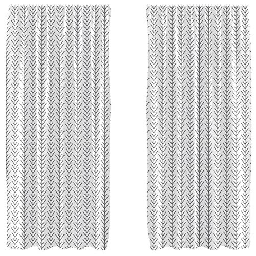Cortinas opacas de Navidad para decorar el dormitorio infantil con flechas magicas 2