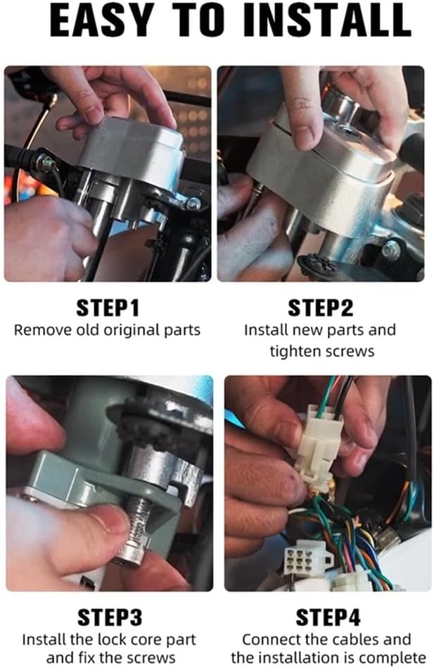オートバイ点火ロックシリンダーキットアセンブリホーク 250 ダートバイクとピットバイク 250Cc アクセサリーと互換性