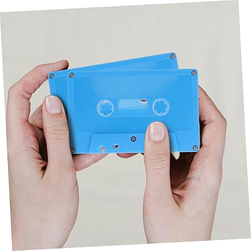 Miniatura 8 de Decoración de música retro, 2 unidades, caja de cinta de casete en blanco para decoración de sala de música, suministros de fiesta de cinta
