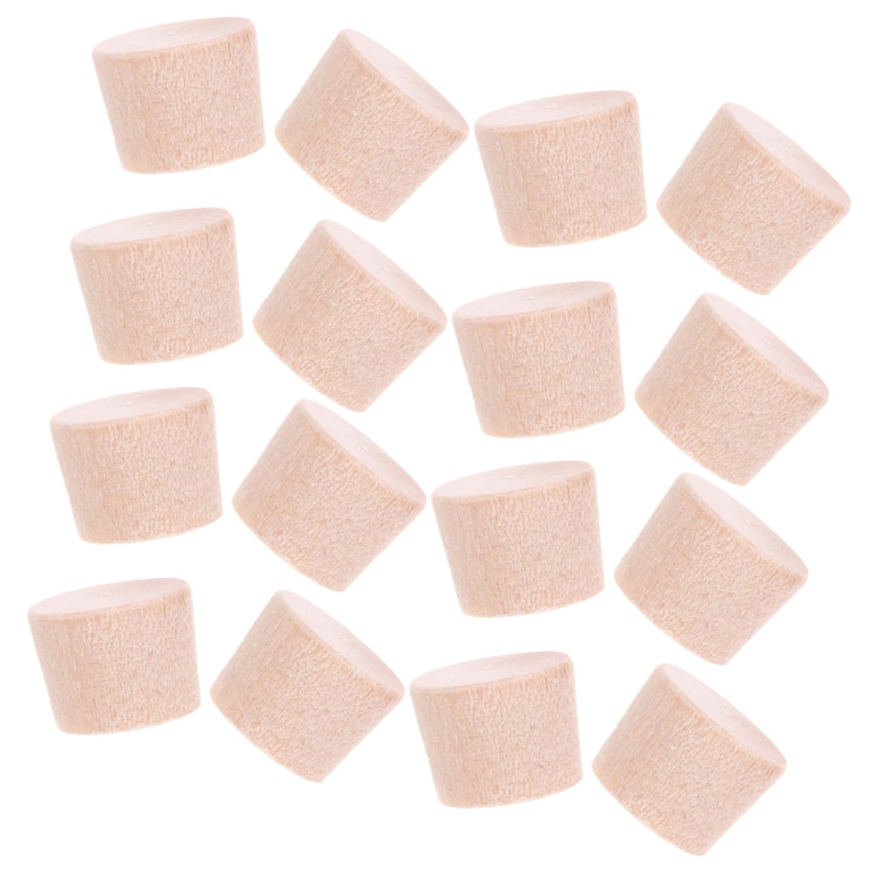 Cabilock 50pcs Wooden Hole Plugs for Furniture Screws Multi Function Plugs for Hiding and Decorating Screw Polished Finish for Easy Use for Cabinets and Tables