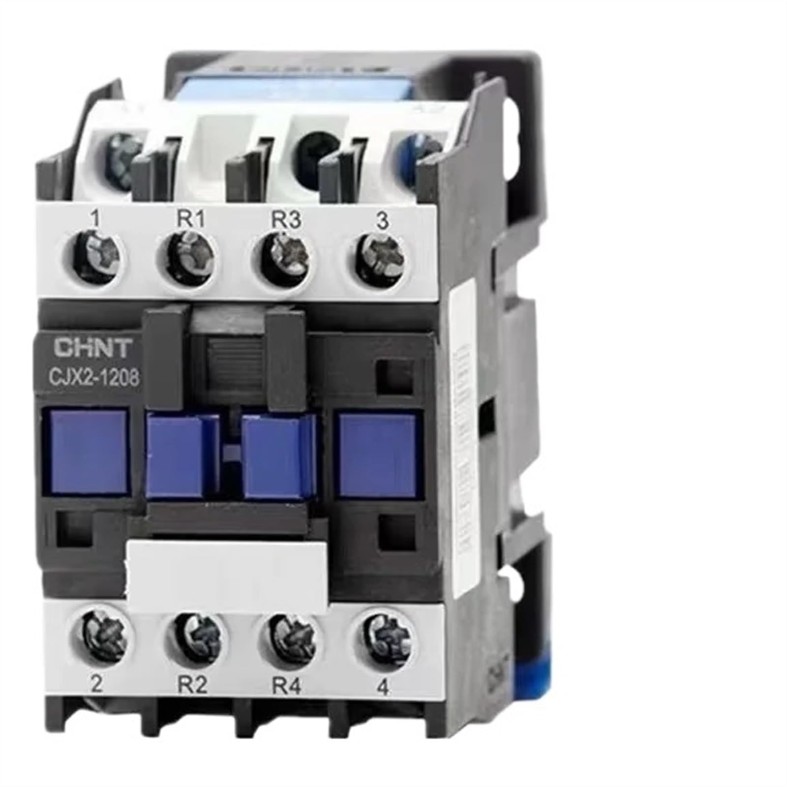 RCGKNNMUZ CJX2-1204 4NO CJX2-1208 2NO 2NC 12A LC1D AC Contactor DIN Rail Mount Electric Power Contactor AC 24V 36V 110V 220V 380V(Cjx2-1204 4no,220V)