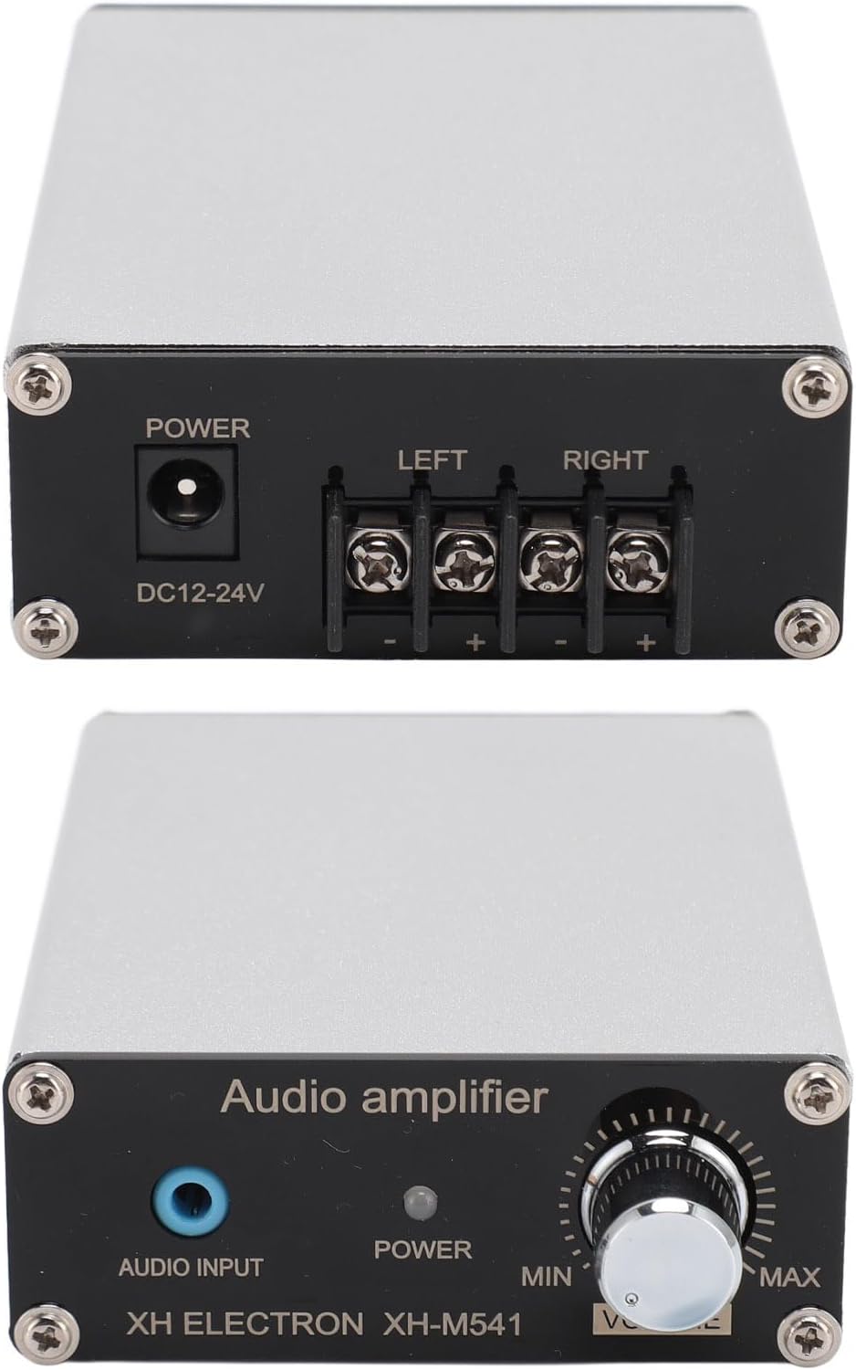 2 Channel Subwoofer Amplifier, HiFi Subwoofer Amplifier Home Audio, Stereo Audio Receiver