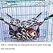 Oncpcare Thin Pet Cage Hammock, Summer Sugar Glider Bedding Bunkbed Chinchilla Bed Rat Home Ferret Hammock Guinea Pig Cage Accessories for Small Animals, Golden Bear Degu Squirrel Playing Resting