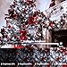 echosari 200 LED 66ft Battery Powered Christmas Lights, String Lights with Remote Timer, Outdoor Fairy String Lights Waterproof for Home Garden Party Christmas Trees Decoration (Cool White)