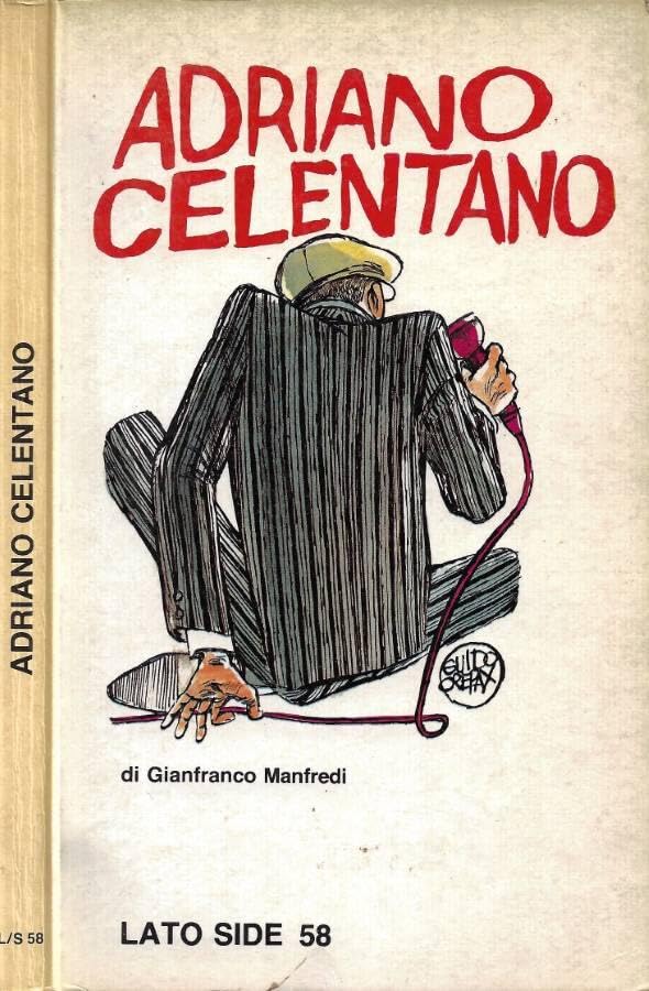 Libro seconda mano Adriano Celentano.