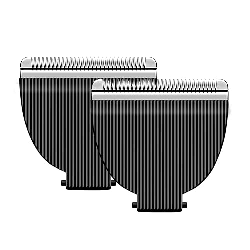 Paquete de 2 cuchillas de repuesto para recortadora de cabello eléctrico profesional y púbico, compatible con Meridian Shaver Grooming Trimmer,